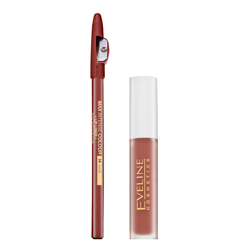 Eveline OH! My Velvet Lips Matt Lip Kit 12 Praline Eclair 4,5 ml – Eveline