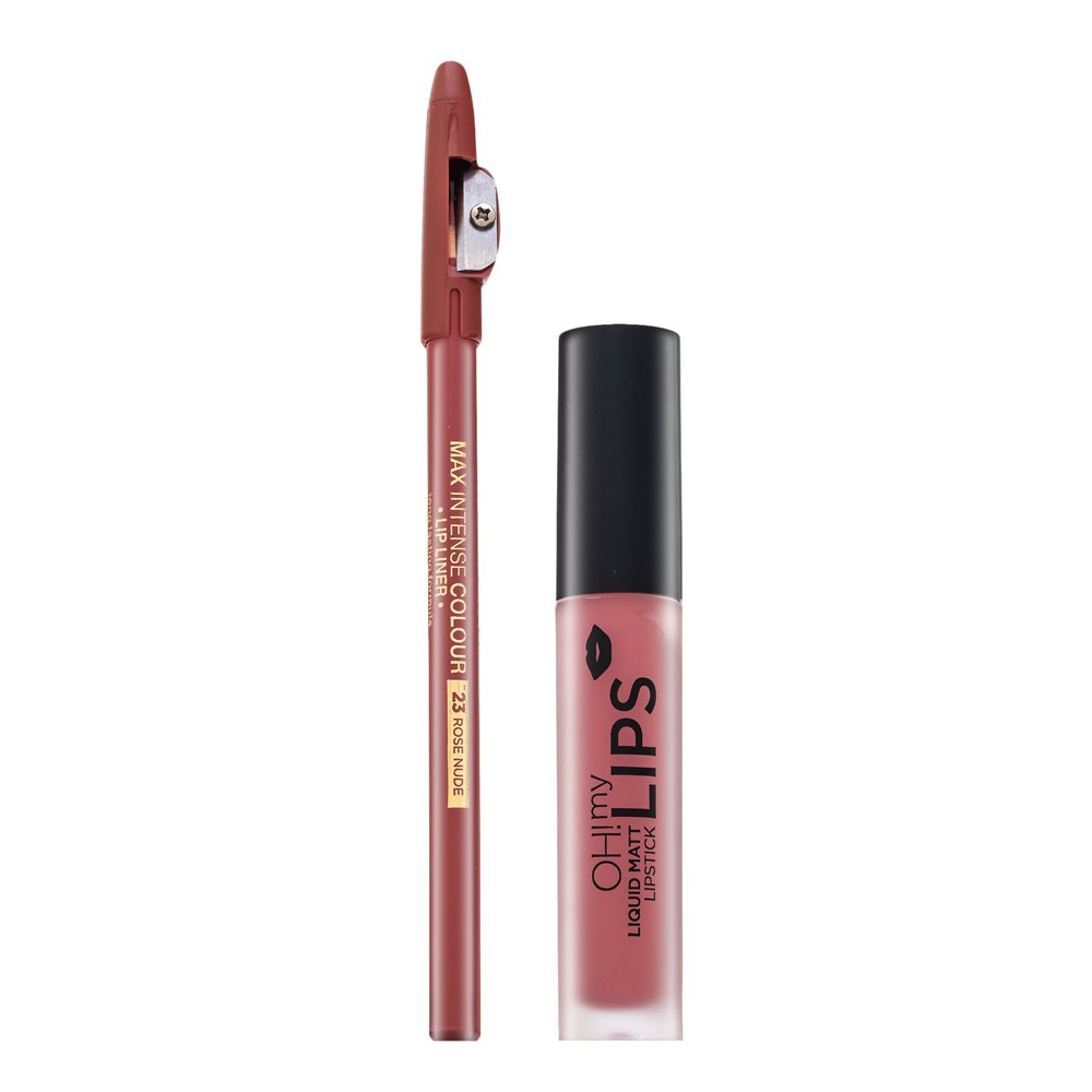 Eveline OH! My Velvet Lips Matt Lip Kit 03 Rose Nude 4,5 ml – Eveline