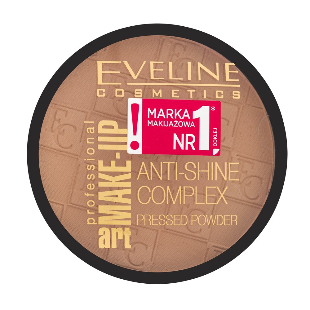 Eveline Make-Up Art Anti-Shine Complex Pressed Powder 37 Warm Beige 14 g – Eveline