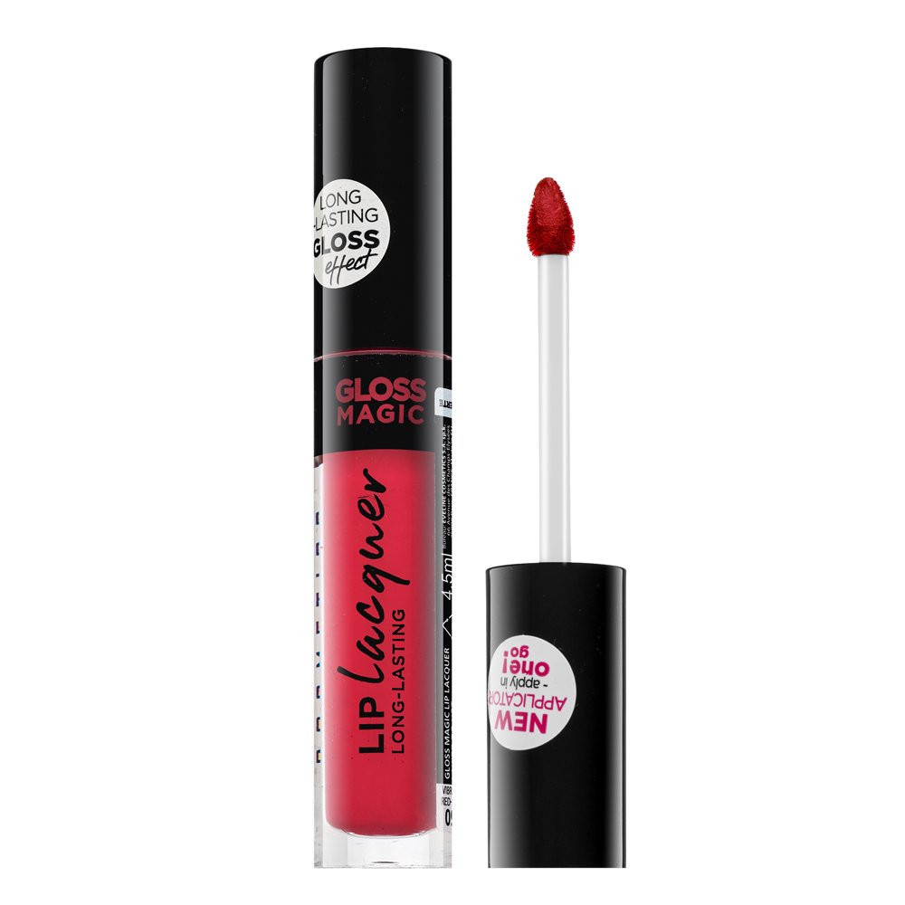 Eveline Gloss Magic Lip Lacquer 09 Vibrant Red Rose 4,5 ml – Eveline