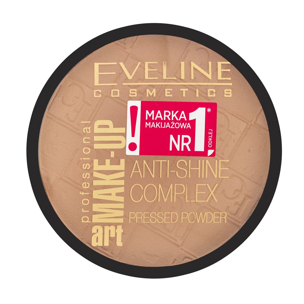 Eveline Make-Up Art Anti-Shine Complex Pressed Powder 33 Golden Sand 14 g – Eveline