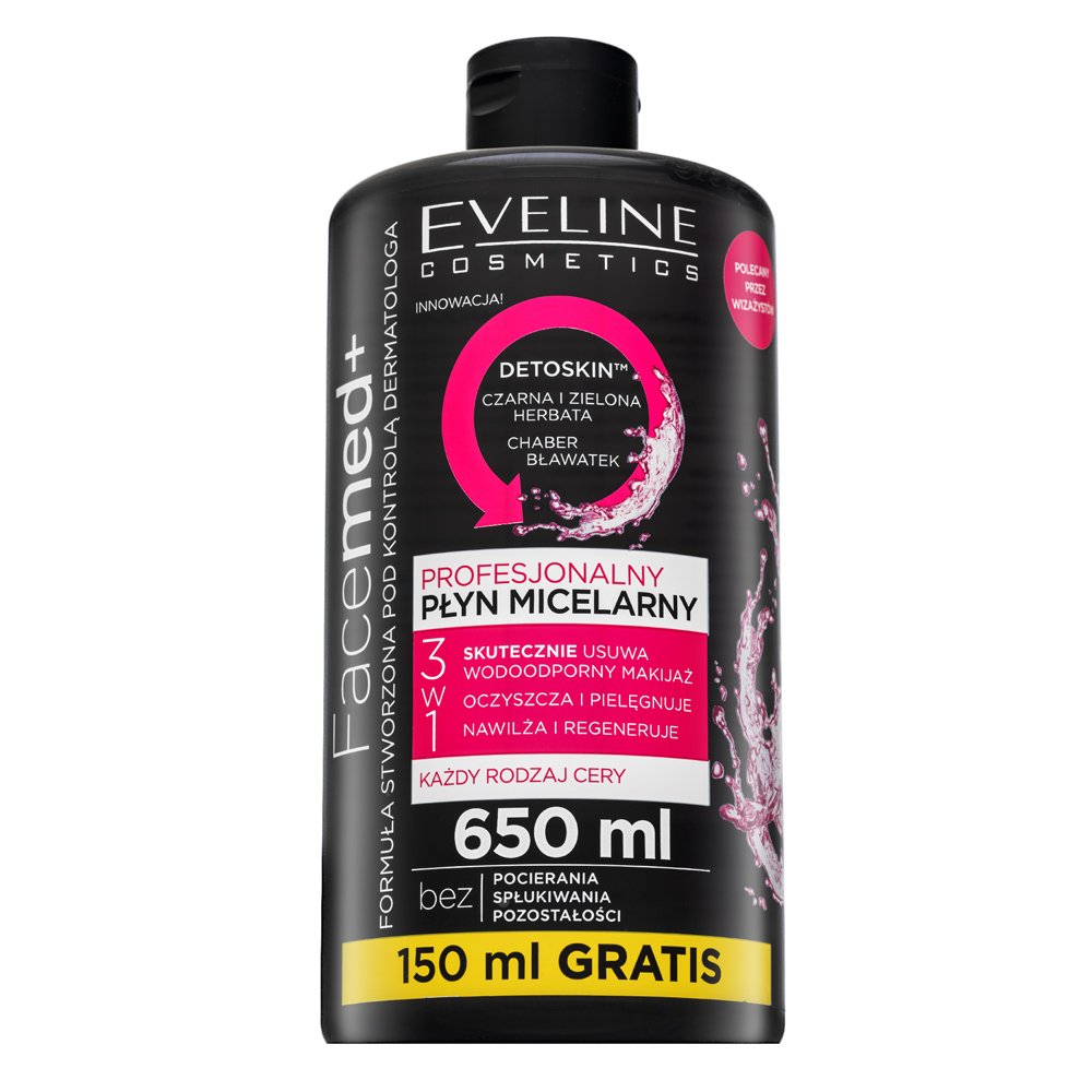 Eveline FaceMed+ Detoskin Professional Micellar Water 650 ml – Eveline