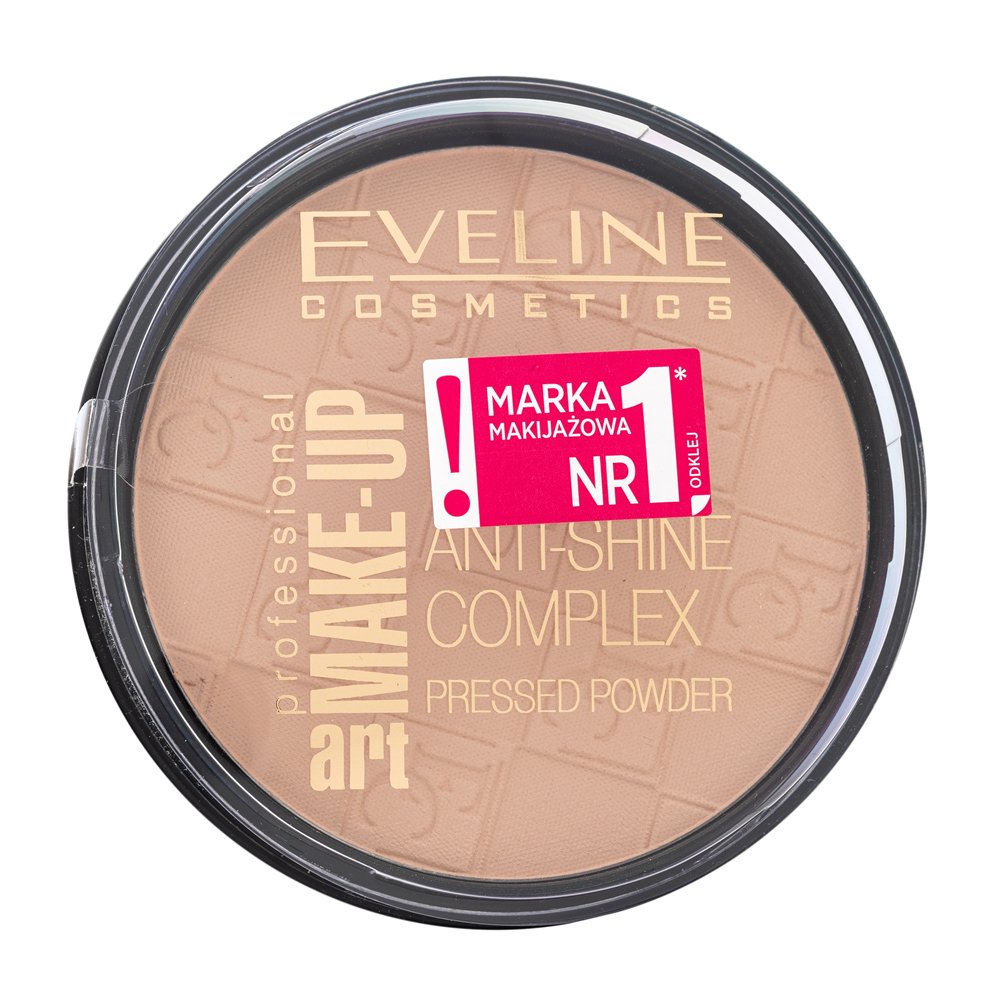 Eveline Make-Up Art Anti-Shine Complex Pressed Powder 34 Medium Beige 14 g – Eveline