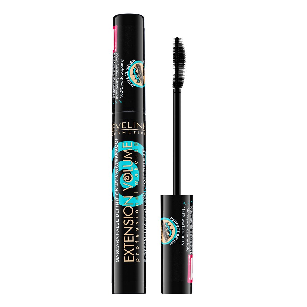 Eveline Extension Volume Waterproof Mascara Black 10 ml – Eveline