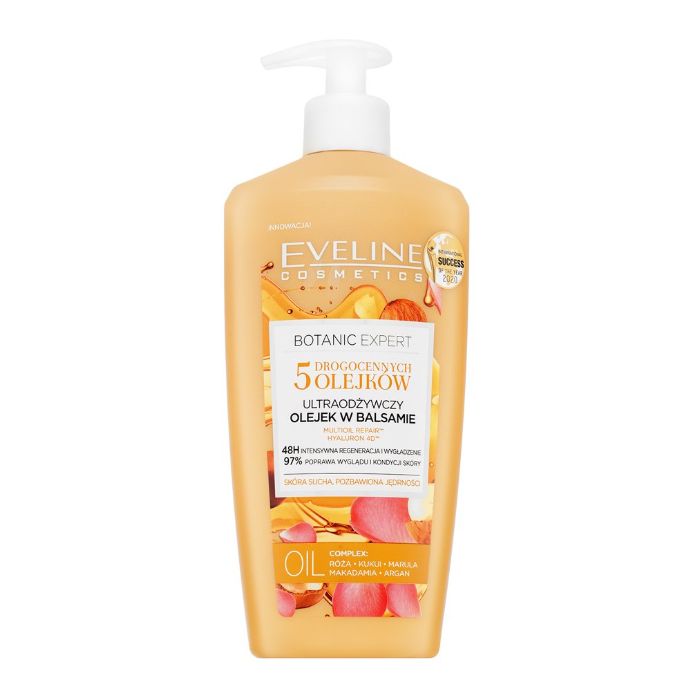 Eveline Botanic Expert 5 Oils Ultra-Nourishing Body Oil In Lotion 350 ml – Eveline