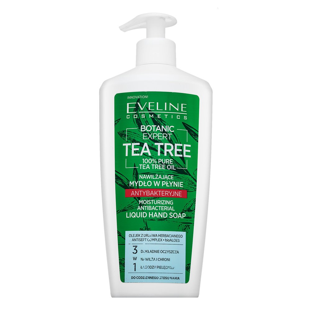 Eveline Botanic Expert Tea Tree Moisturizing Antibacterial Liquid Hand Soap 350 ml – Eveline