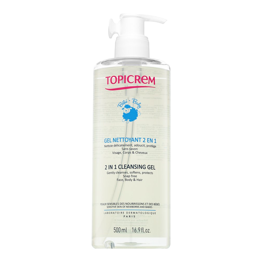Topicrem Bébé 2 in 1 Cleansing Gel 500 ml – Topicrem