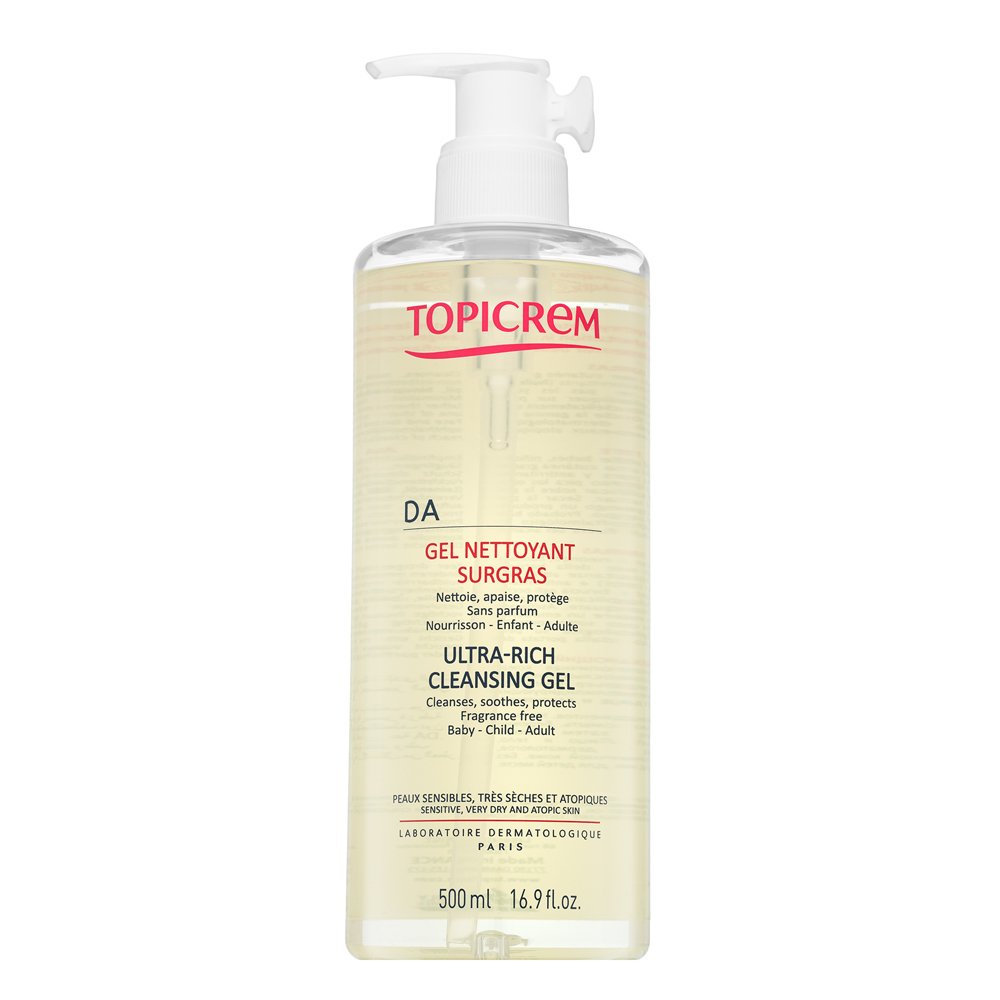 Topicrem DA Ultra-Rich Cleansing Gel 500 ml – Topicrem