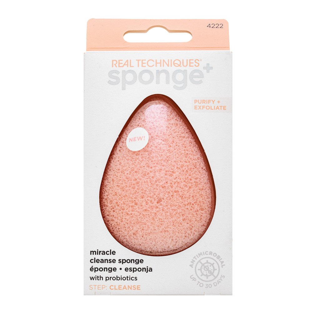 Real Techniques Sponge+ Miracle Cleansing Sponge – Real Techniques