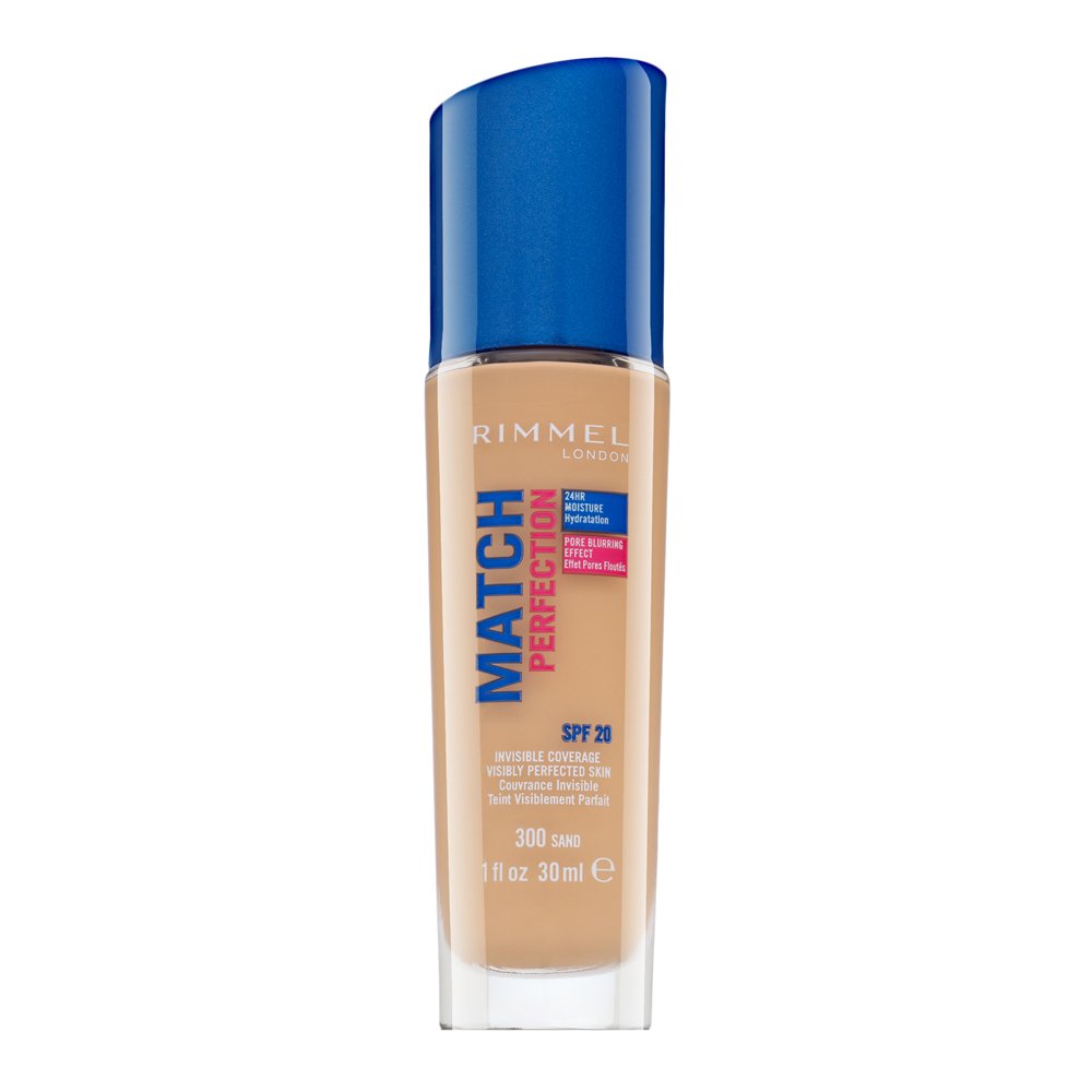 Rimmel London Match Perfection 24HR SPF20 Foundation 300 Sand 30 ml – Rimmel London