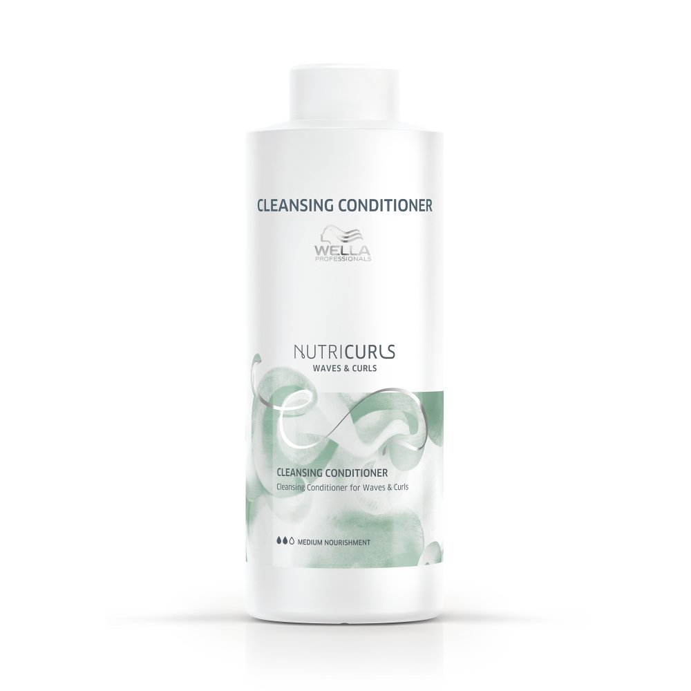Wella Professionals Nutricurls Waves & Curls Cleansing Conditioner 1000 ml – Wella Professionals
