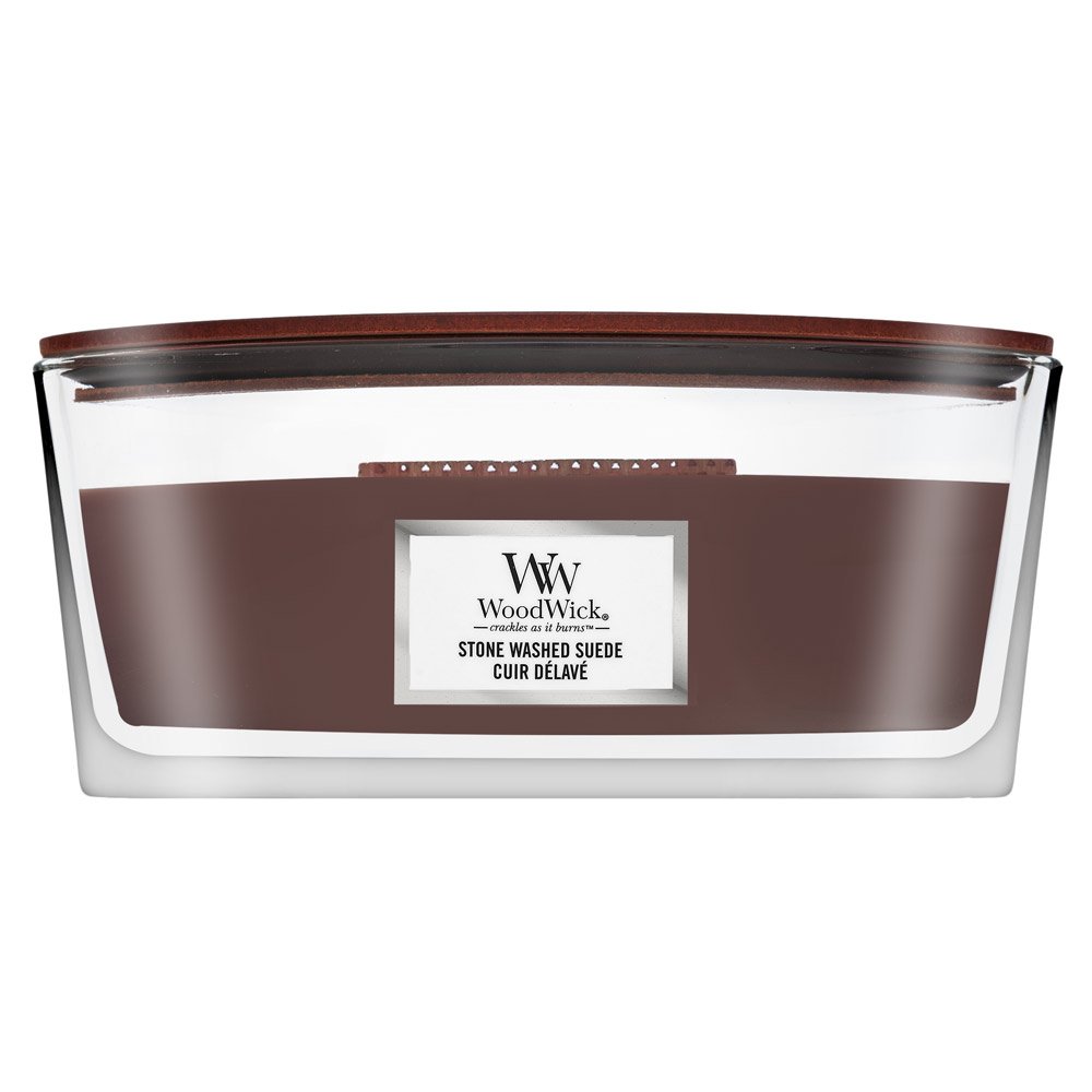 Woodwick Stone Washed Suede 453,6 g – Woodwick