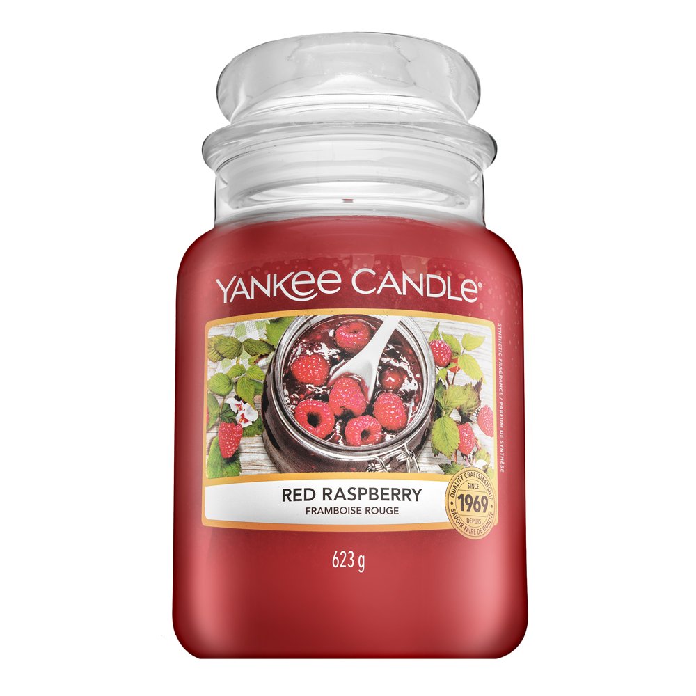 Yankee Candle Red Raspberry 623 g – Yankee Candle