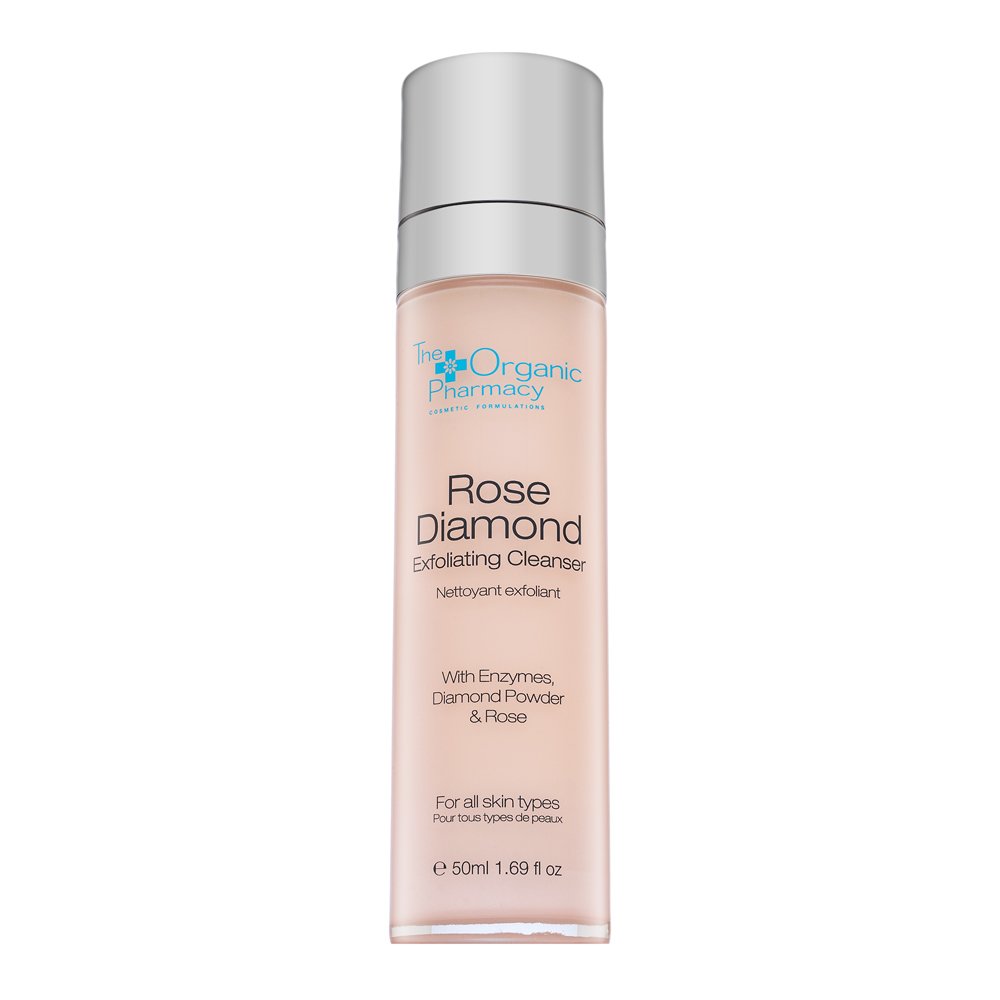 The Organic Pharmacy New Rose Diamond Exfoliating Cleanse 50 ml – The Organic Pharmacy