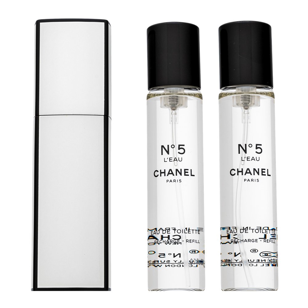 Chanel No.5 L'Eau EDT - Twist and Spray W 3 x 20 ml – Chanel