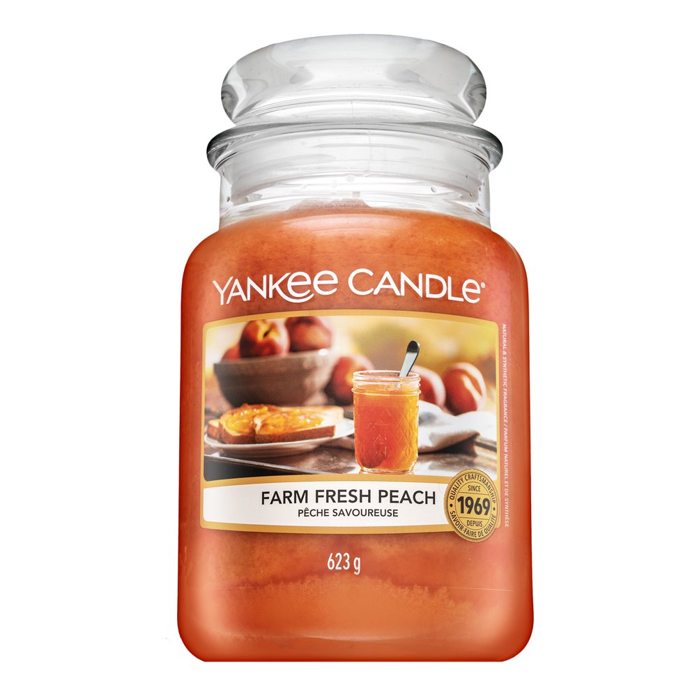 Yankee Candle Farm Fresh Peach 623 g – Yankee Candle