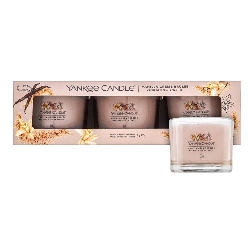 Yankee Candle Vanilla Creme Brulee 3 x 37 g – Yankee Candle