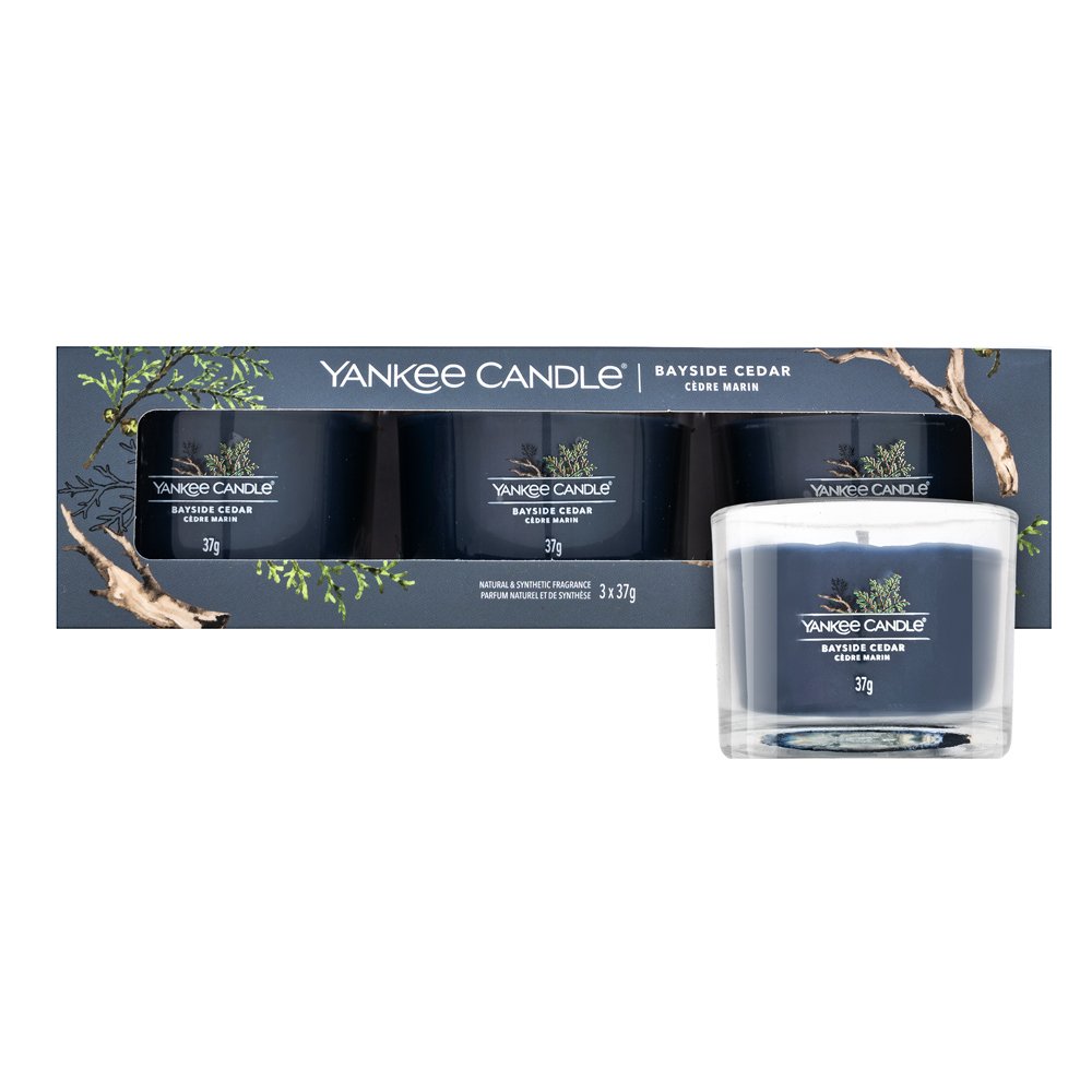 Yankee Candle Bayside Cedar 3 x 37 g – Yankee Candle