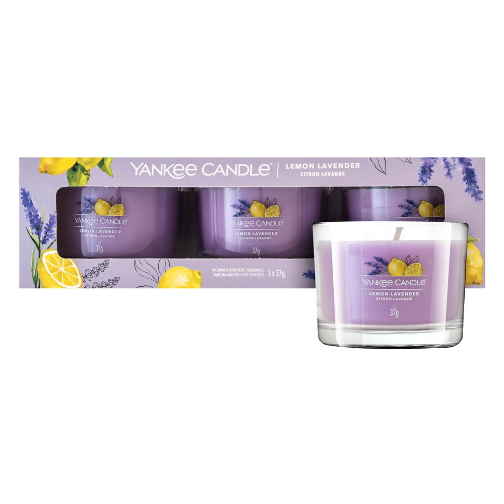 Yankee Candle Lemon Lavender 3 x 37 g – Yankee Candle