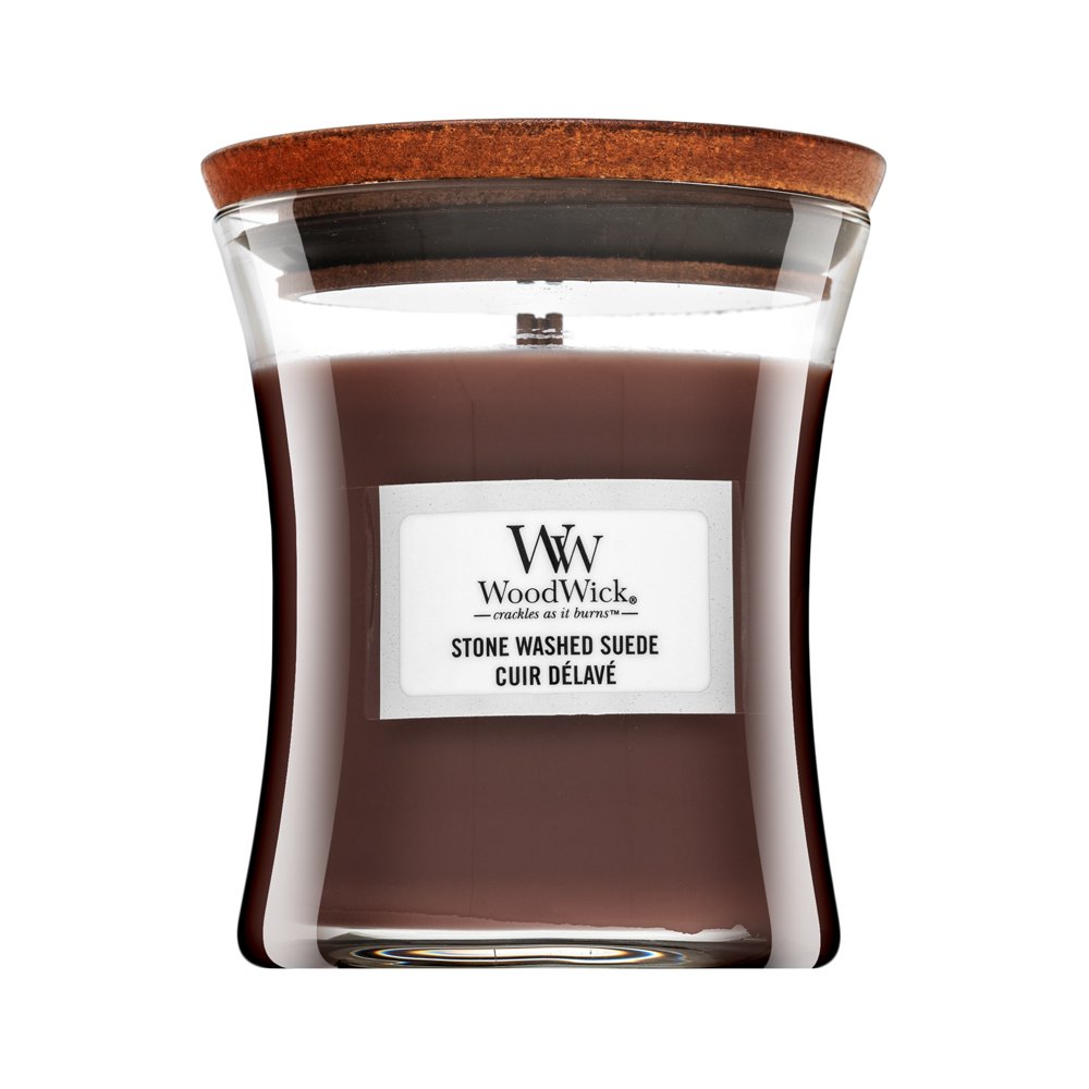 Woodwick Stone Washed Suede 85 g – Woodwick