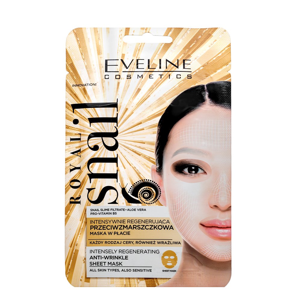Eveline Royal Snail Intensely Regenerating Anti-Wrinkle Sheet Mask – Eveline