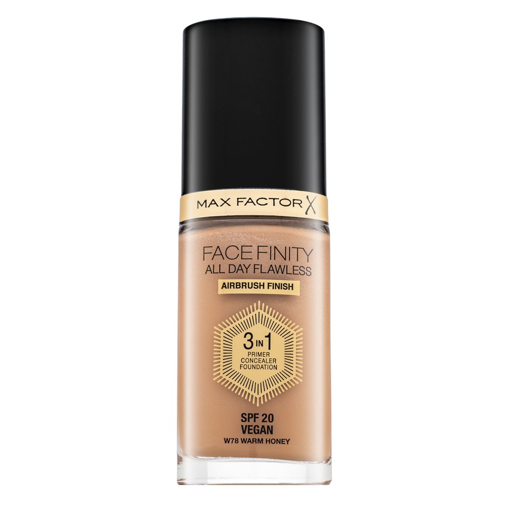 Max Factor Facefinity All Day Flawless Flexi-Hold 3in1 Primer Concealer Foundation SPF20 78 30 ml – Max Factor