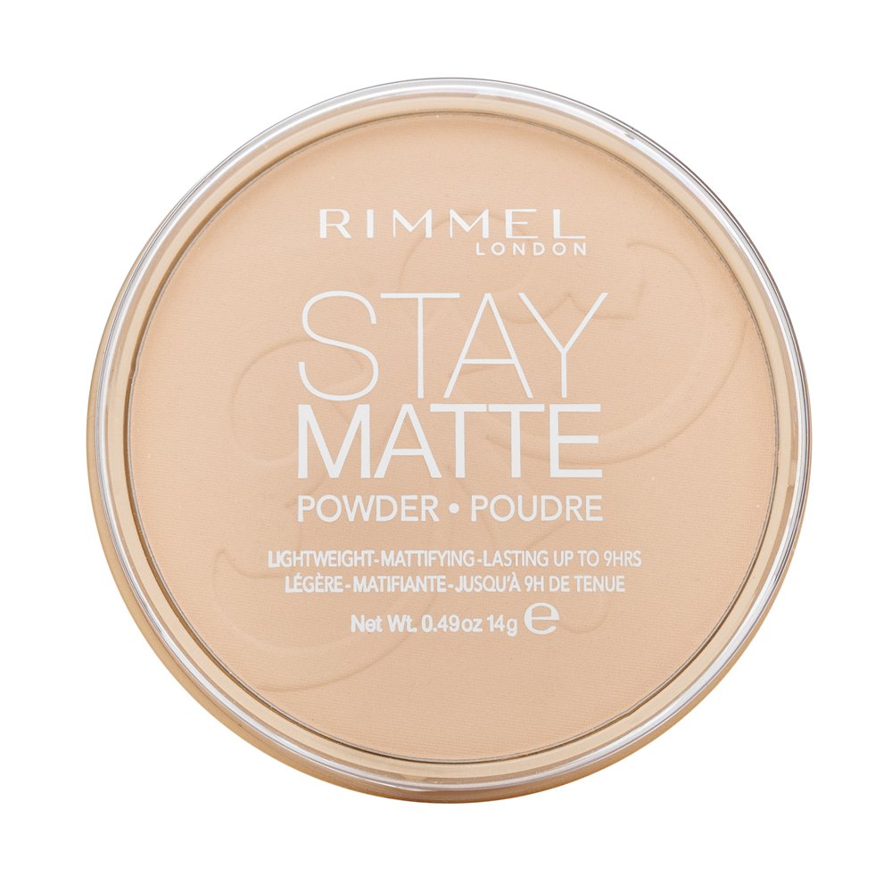 Rimmel London Stay Matte Long Lasting Pressed Powder 001 Transparent 14 g – Rimmel London