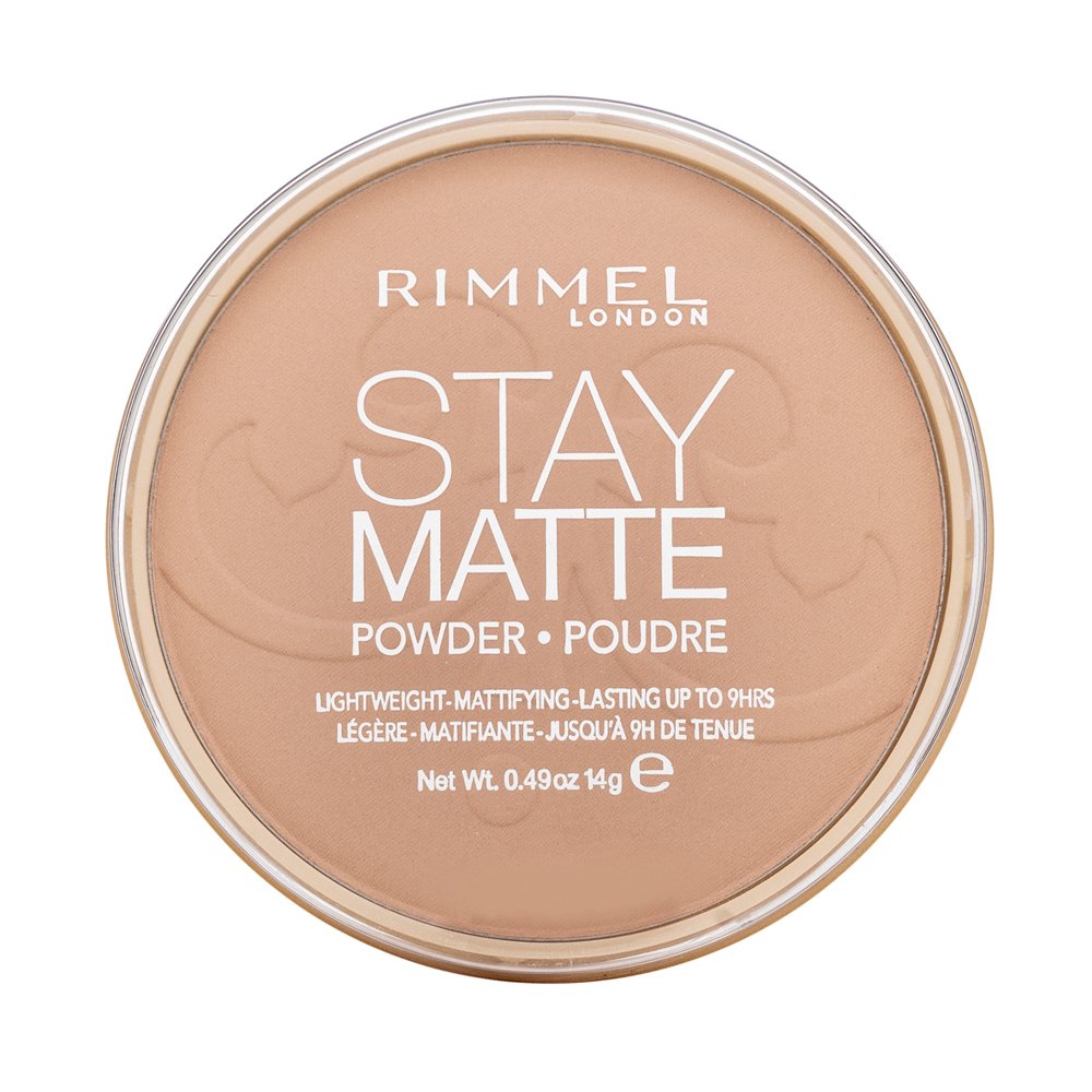 Rimmel London Stay Matte Long Lasting Pressed Powder 005 Silky Beige 14 g – Rimmel London