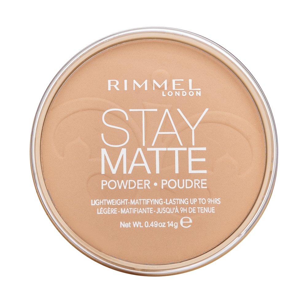 Rimmel London Stay Matte Long Lasting Pressed Powder 006 Warm Beige 14 g – Rimmel London