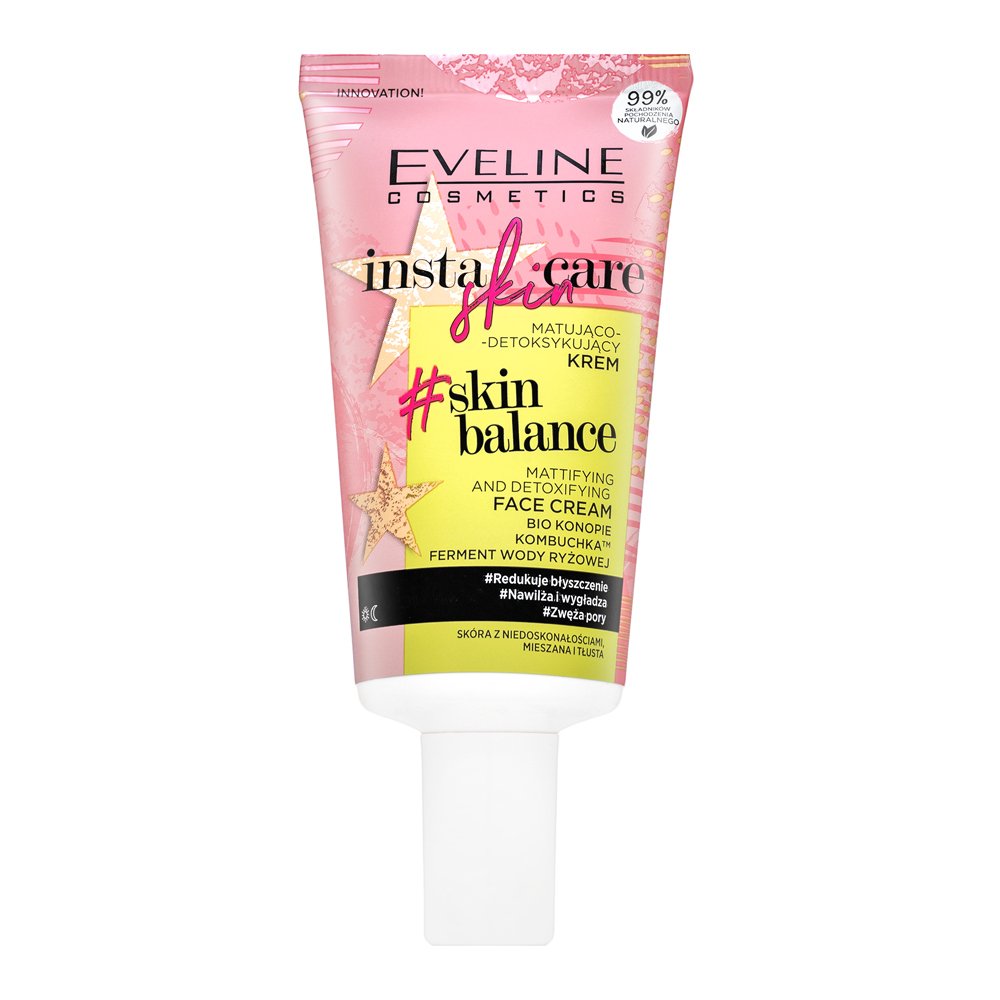 Eveline Insta Skin Care Skin Balance Mattifying And Detoxifying Face Cream 50 ml – Eveline