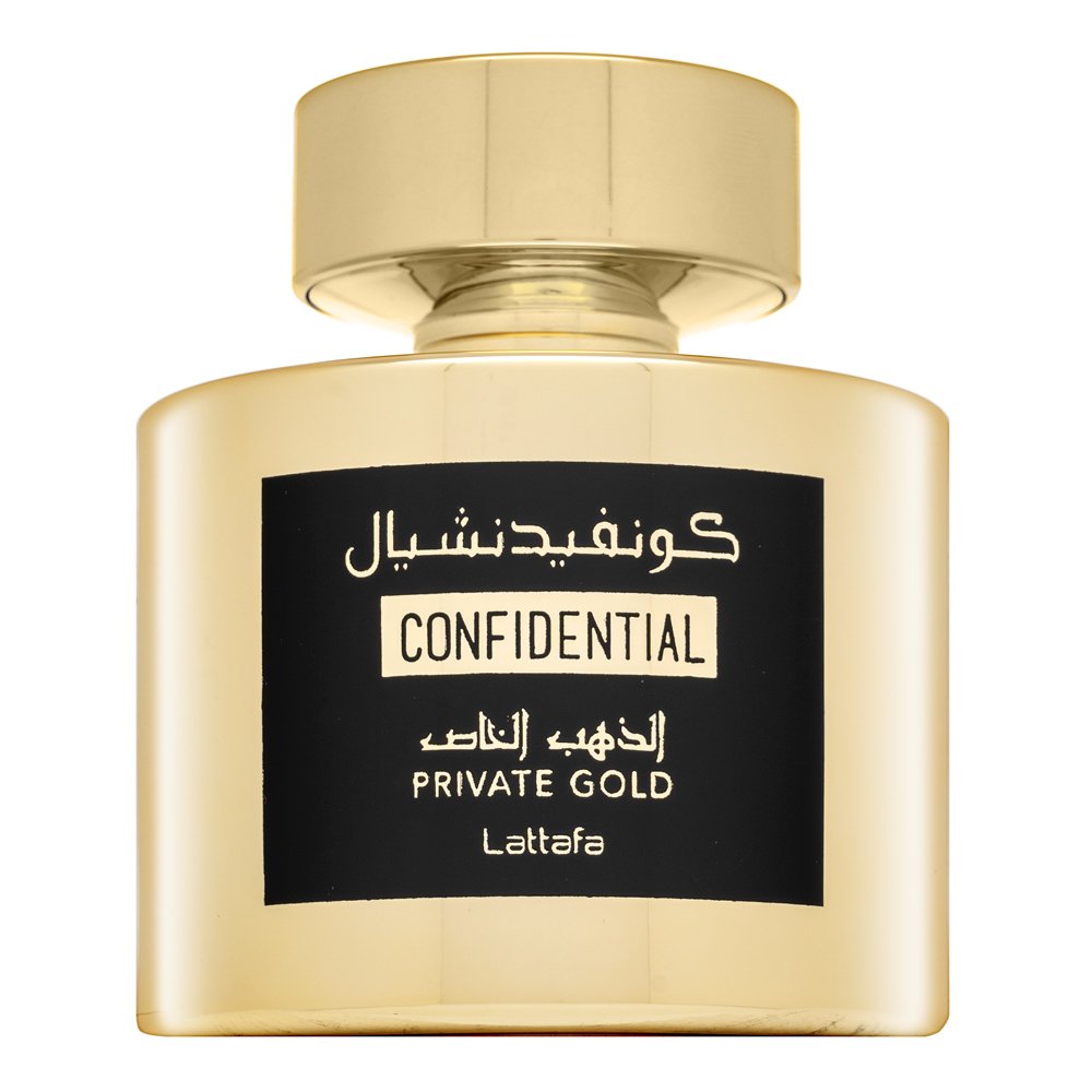 Lattafa Confidential Private Gold EDP U 100 ml – Lattafa