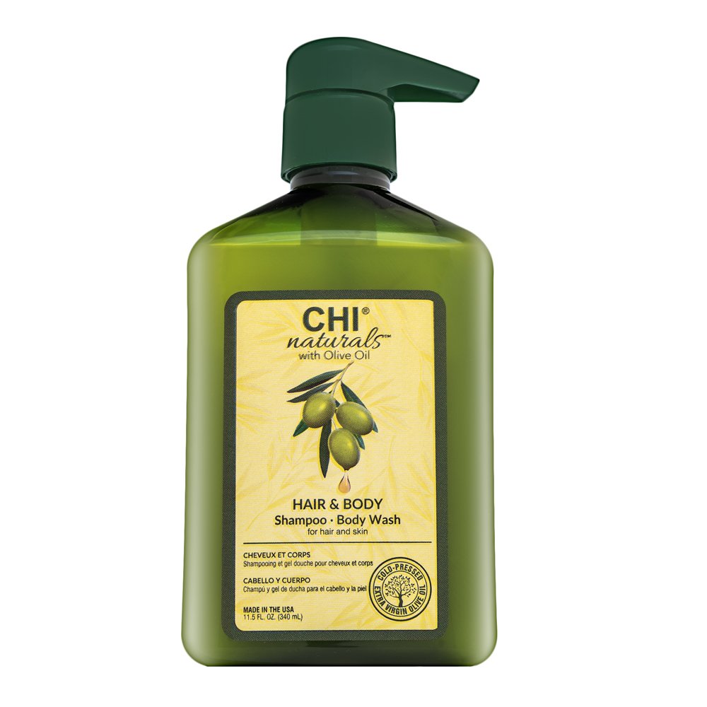 CHI Naturals with Olive Oil Hair & Body Shampoo 340 ml – CHI