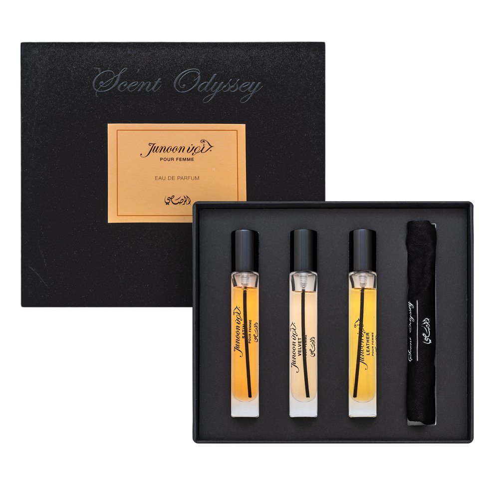 Rasasi Scent Odyssey Junoon Pour Femm EDP W 3 x 7,5 ml – Rasasi