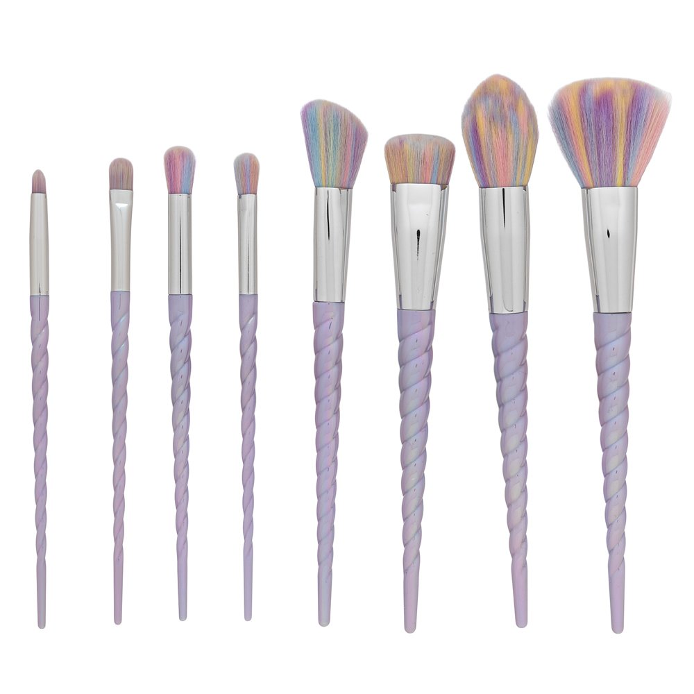 MIMO Makeup Brush Set Unicorn Pastel 8 Pcs – MIMO