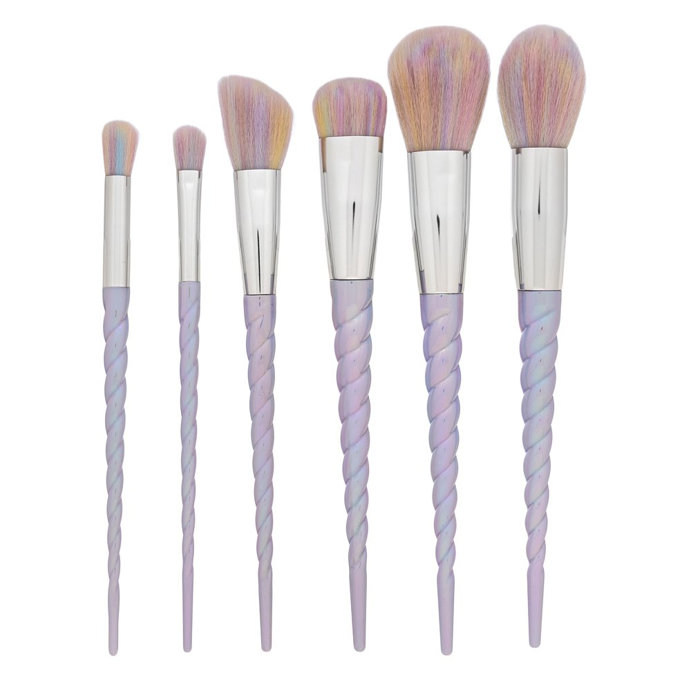MIMO Makeup Brush Set Unicorn Pastel 6 Pcs – MIMO