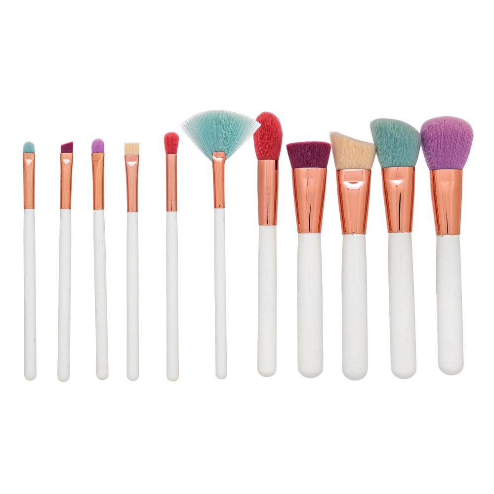 MIMO Makeup Brush Set Multicolor 11 Pcs – MIMO