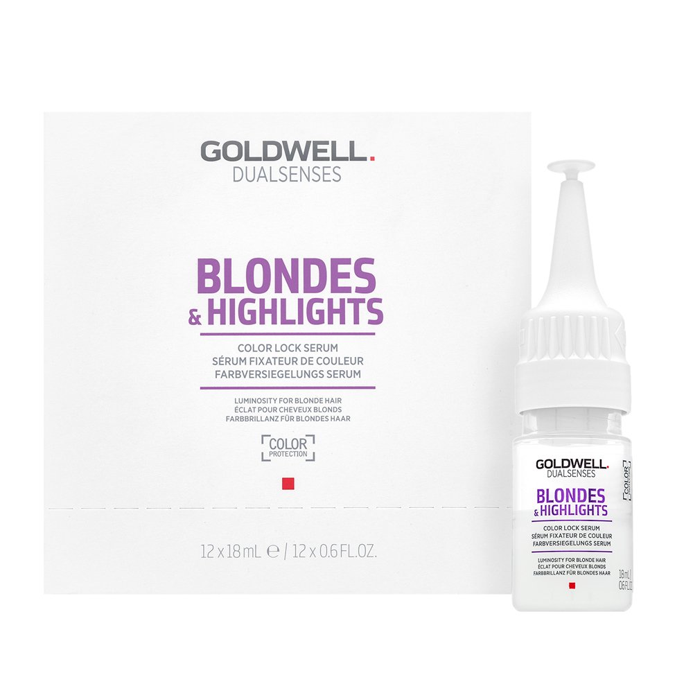 Goldwell Dualsenses Blondes & Highlights Color Lock Serum 12 x 18 ml – Goldwell