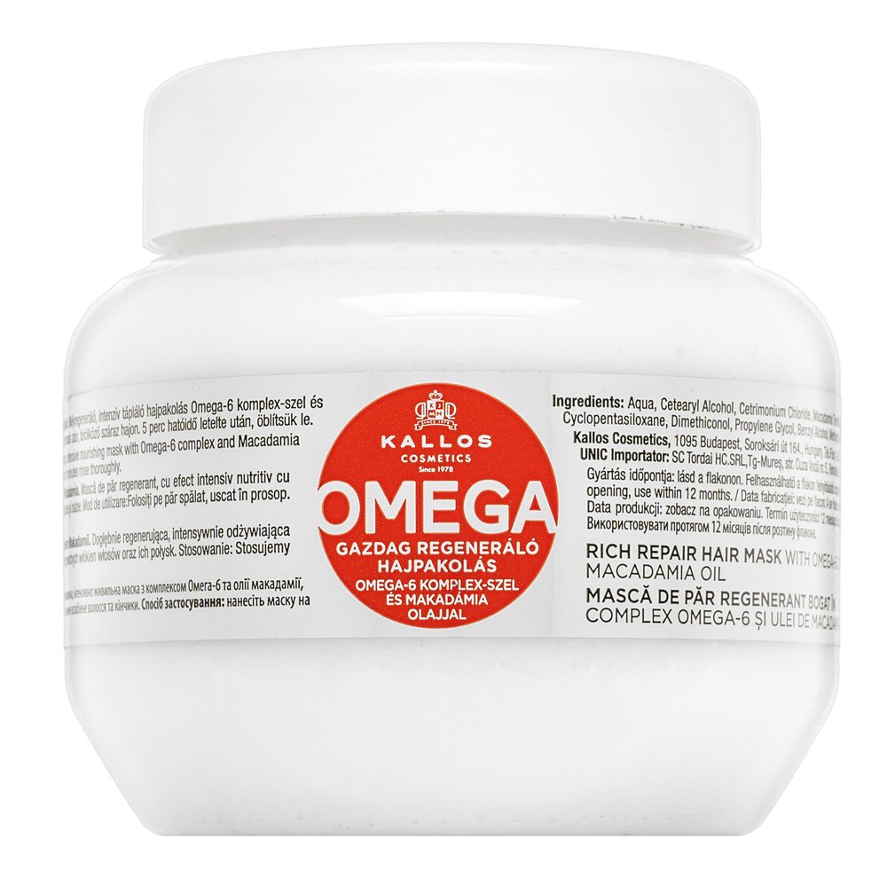 Kallos Omega Rich Repair Hair Mask 275 ml – Kallos
