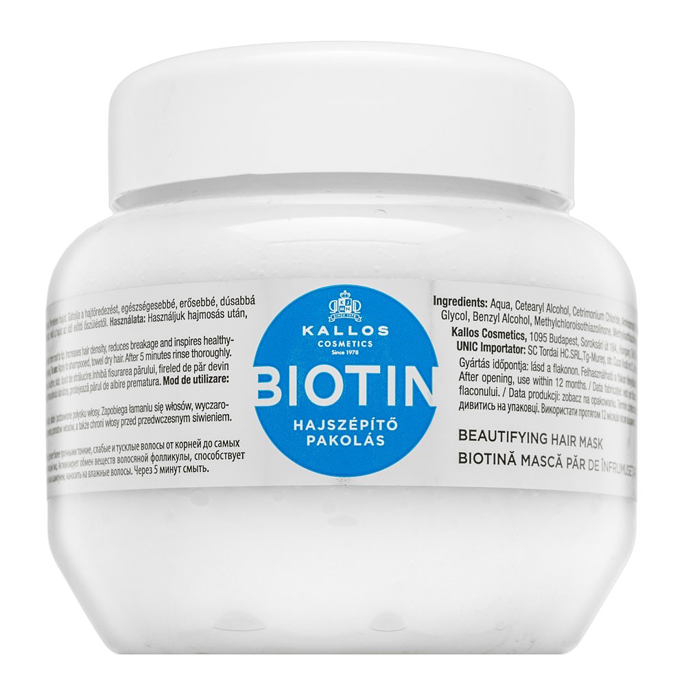 Kallos Biotin Beautifying Hair Mask 275 ml – Kallos