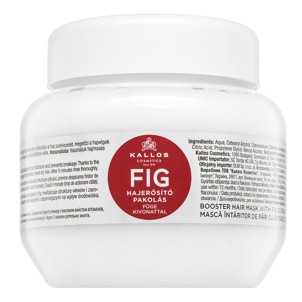 Kallos Fig Booster Hair Mask 275 ml – Kallos