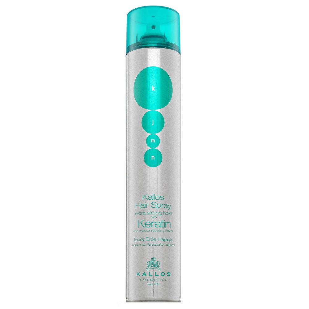 Kallos Keratin Hair Spray Extra Strong Hold 750 ml – Kallos