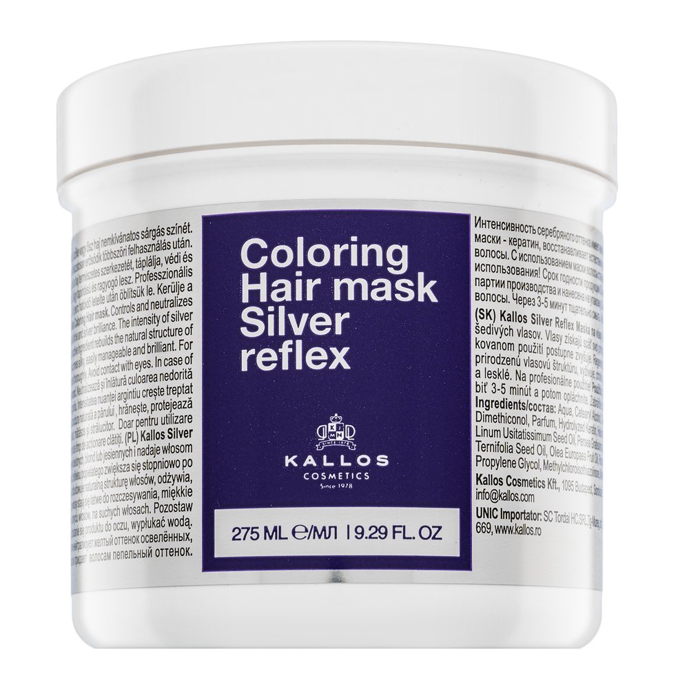 Kallos Silver Reflex Hair Mask 275 ml – Kallos