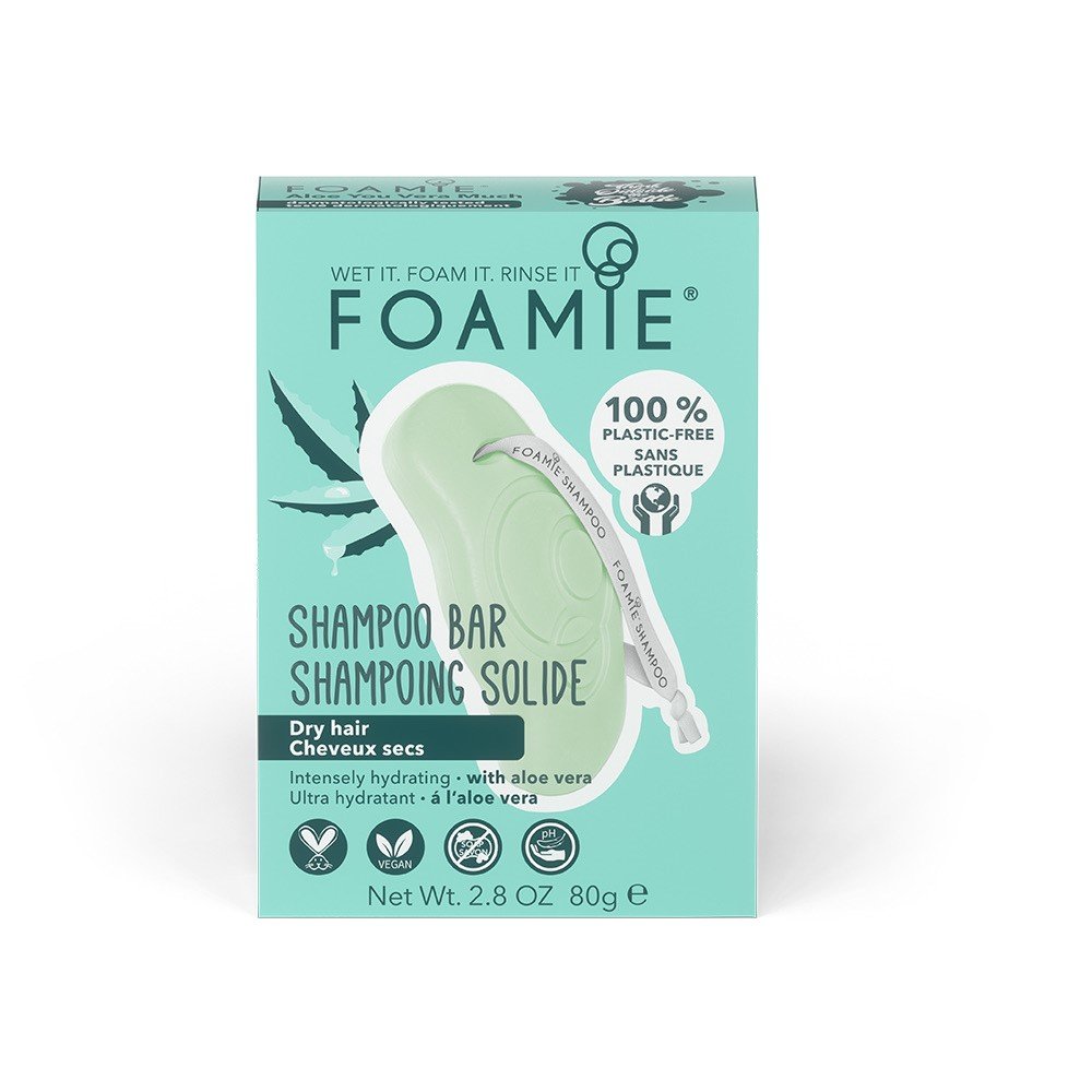 Foamie Shampoo Bar Aloe Vera 80 g – Foamie