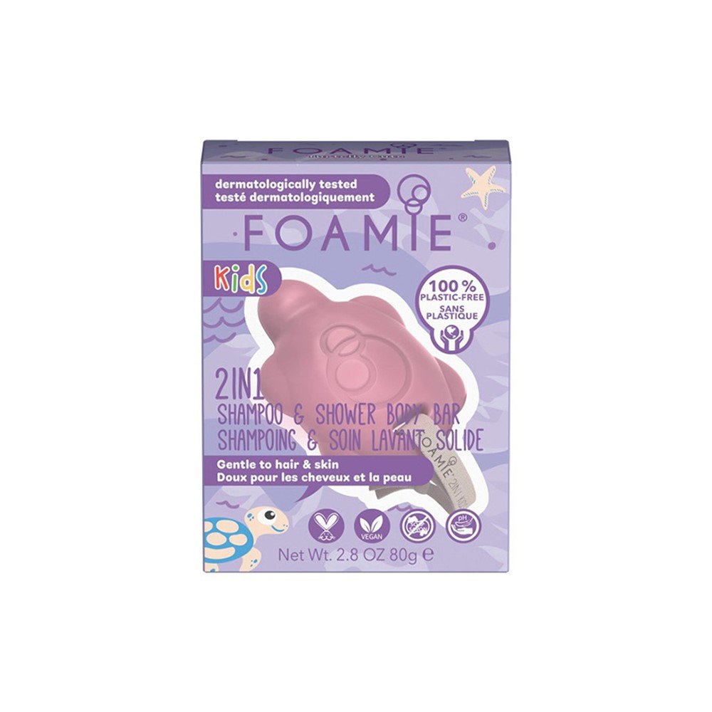 Foamie Kids 2in1 Shower Body Bar Cherry 80 g – Foamie