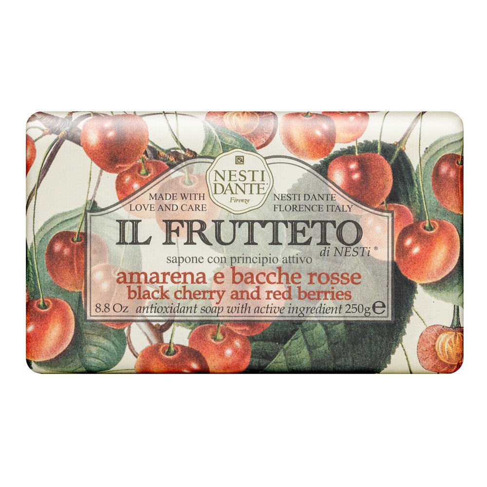 Nesti Dante Il Frutetto Soap Black Cherry & Red Berries 250 g – Nesti Dante
