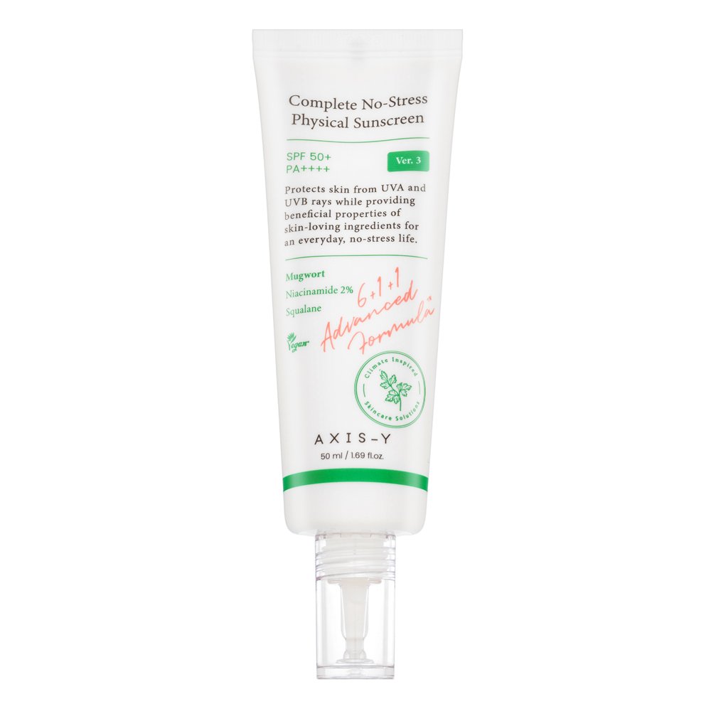 Axis-Y Complete No- Stress Physical Sunscreen SPF50 + PA++++ 50 ml – Axis-Y