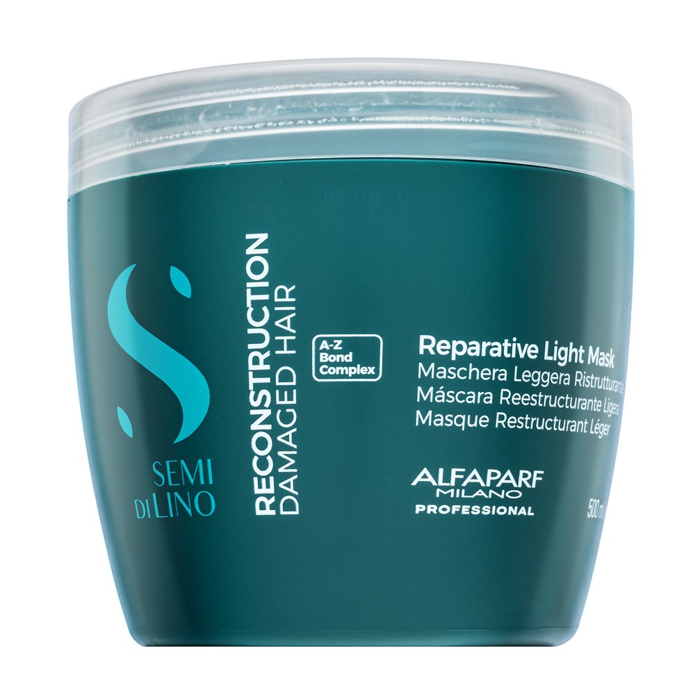 Alfaparf Milano Semi Di Lino Reconstruction Reparative Light Mask 500 ml – Alfaparf Milano