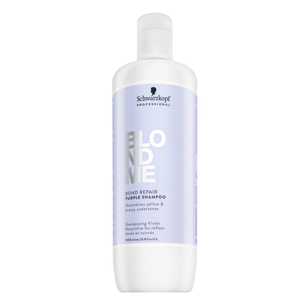 Schwarzkopf Professional BlondMe Bond Repair Purple Shampoo 1000 ml – Schwarzkopf Professional