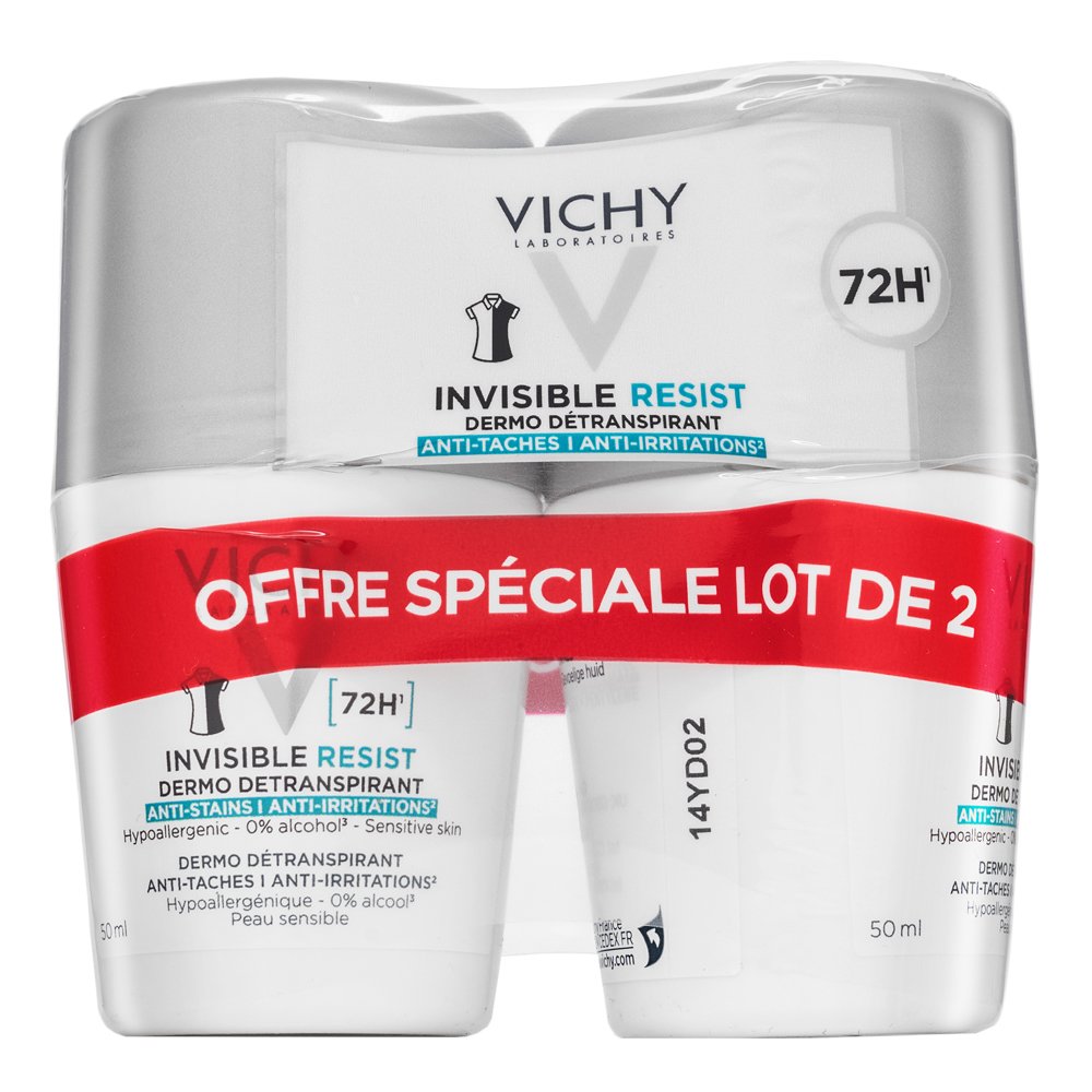 Vichy Invisible Resist 72H Detranspirant 2 x 50 ml – Vichy