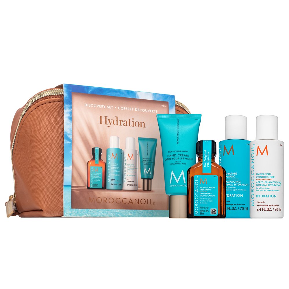 Moroccanoil Travel Hydration Set 70 ml + 70 ml + 40 ml + 25 ml – Moroccanoil